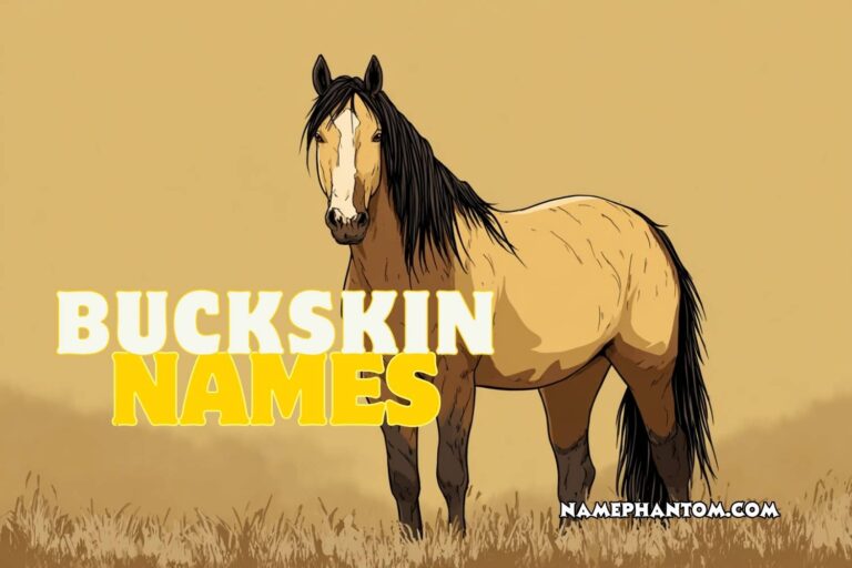 buckskin names