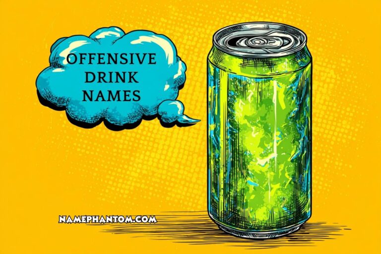 offensive drink names