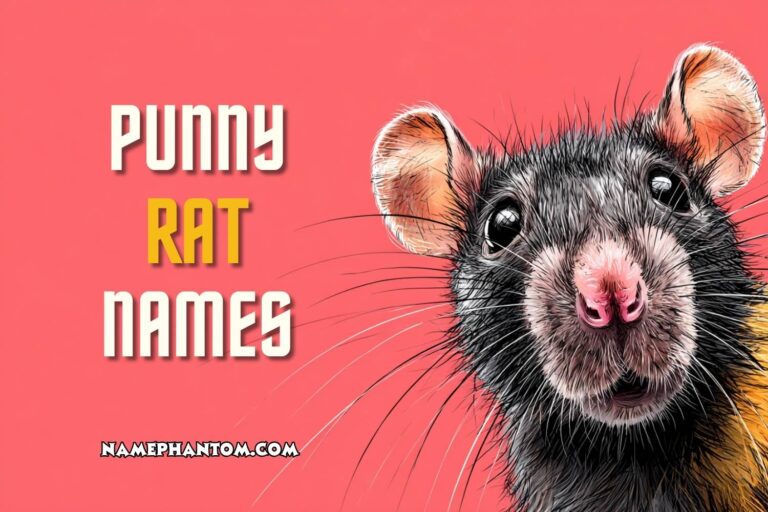 punny rat names