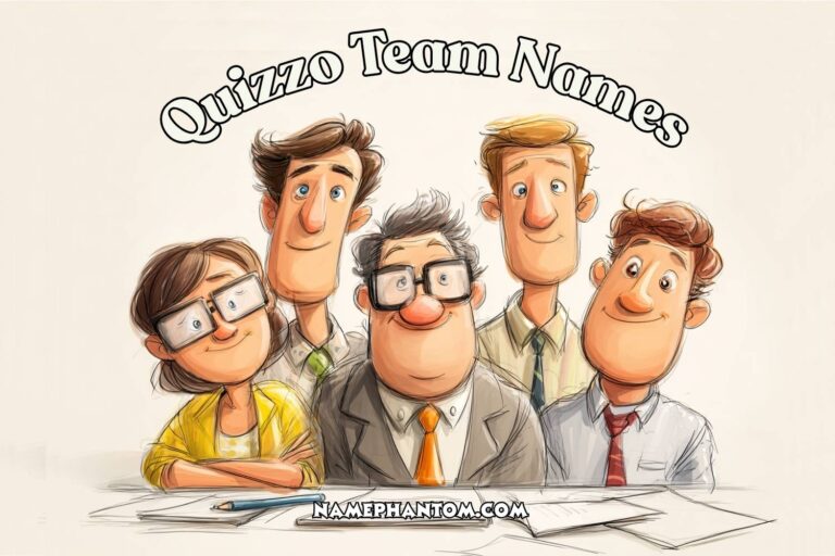quizzo team names