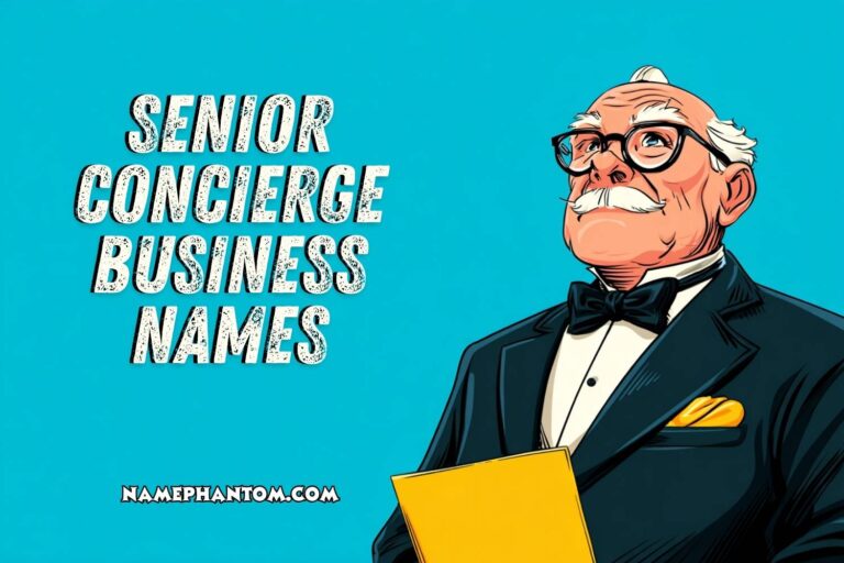 senior concierge business names